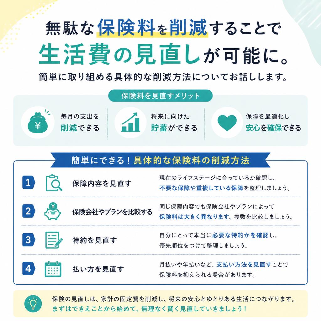 生活費の削減作戦